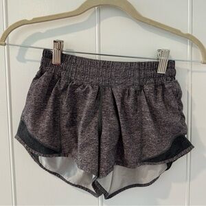 Heather Gray 2.5” Lululemon Hotty Hot Short